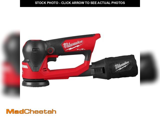 Lot 74-12804537 - Milwaukee M12 FUEL 12V Lithium-Ion Brushless Cordless 3 in. Random Orbital Detail Sander - UNUSED