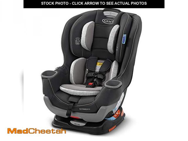 Lot 74-12211490 - Graco Extend2Fit Convertible Car Seat, Rear-Facing and Forward-Facing, Extended Rear-Facing Seat Opt...