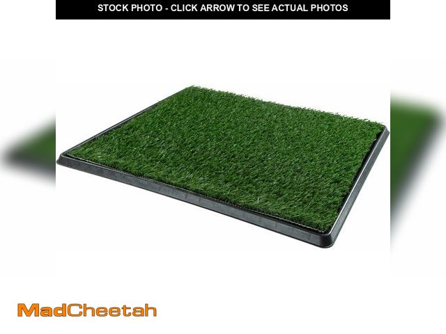 Lot 74-14348501 - Artificial Grass Puppy Pee Pad for Dogs and Small Pets - 20x25 Reusable 4-Layer Training Potty Pad w...