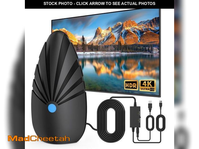 Lot 74-12369272 - TV Antenna Indoor, 900+ Miles Long Range Digital AntennaÃ¯Â¼ÅAntenna for Smart TV for Easy Installa...