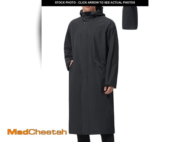 Lot 74-12147479 - UIQUR Rain Shell Jacket Men Ligtweight Waterproof Windbreaker Packable Raincoat for Running Hiking C...