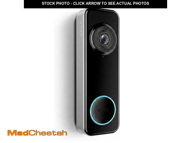 Lot 74-14223690 - Wyze Wireless Battery Video Doorbell, HD Plus Video, 2-Way Audio, Night Vision, Wi-Fi - UNUSED