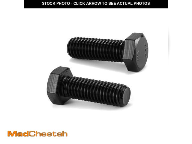 Lot 74-14055261 - 1/2-13 x 1-1/2" Hex Head Screw Bolt, 20Pcs 18-8 (304) Stainless Steel, Fully Threaded,Black Oxide by...