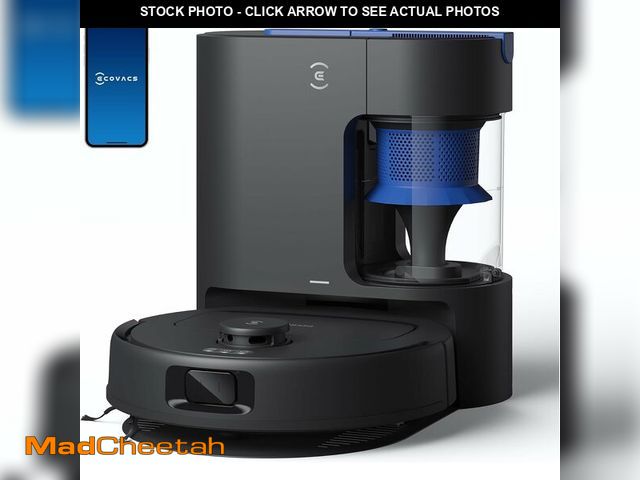 Lot 74-13419422 - ECOVACS DEEBOT N20e Plus Robot Vacuum and Mop, 10000Pa Suction, Self-Emptying Base, Tangle-Free for ...