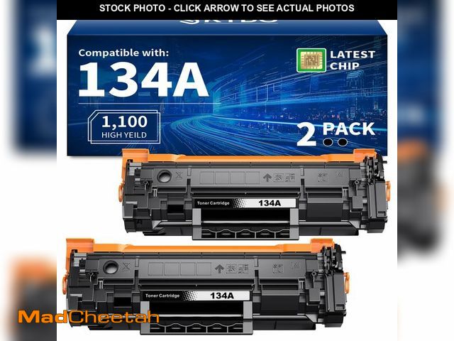 Lot 74-13719768 - Skydo (with Chip) Compatible 134A W1340A Black Toner Cartridge Replacement for HP 134A 134X W1340A W...