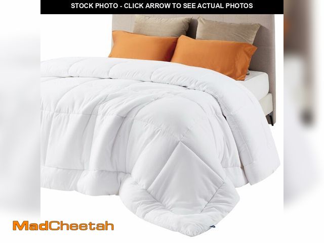 Lot 74-12433428 - Bedsure Comforter Duvet Insert - Quilted Comforters Full Size, All Season Duvet, GentleSoft Down Alt...