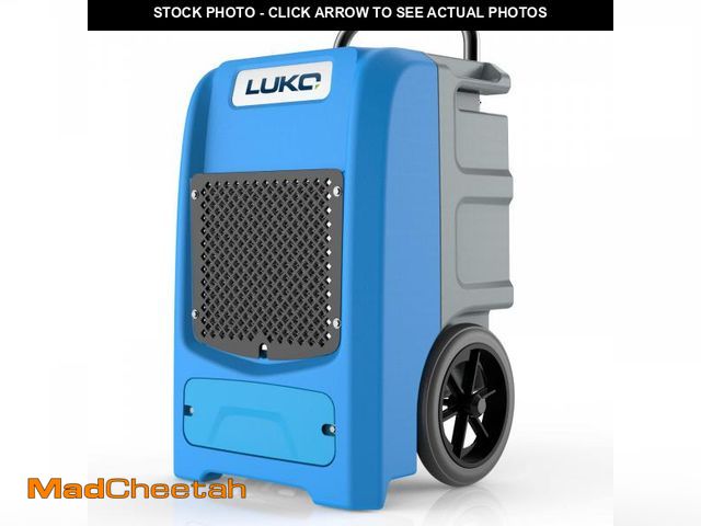Lot 74-12277861 - LUKO 190 Pints Commercial Dehumidifier with Pump &amp; Drain, 8000 Sq Ft Large Space,8000 Sq Ft Larg...