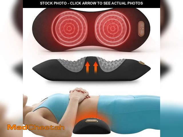 Lot 74-14147054 - Etatsen 3-in-1 Electric Back Massager with Heat, Vibration and Traction, Triple Fusion Lumbar Suppor...