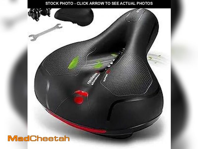 Lot 74-12124822 - Comfortable Seat Cushion for Men Women with Dual Shock Absorbing Ball Memory Foam Waterproof Wide Bi...