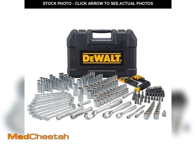 Lot 74-12557850 - DEWALT Mechanics Tool Set (205-Piece) - UNUSED