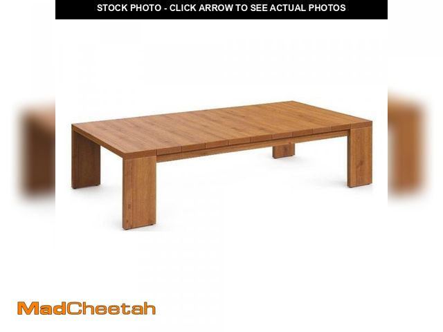 Lot 74-12241651 - Modway Tahoe Acacia Wood Rectangular Outdoor Patio Coffee Table in Natural - Ideal as Garden Coffee ...