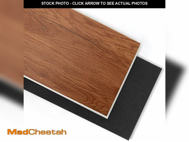 Lot 74-12632777 - Art3d 48" x 7.2" SPC Click-Lock Floating Floor Tiles (24 Sq. Ft), 10-Pack Luxury Wood Look Flooring ...