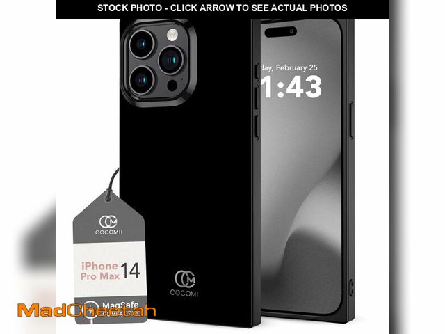 Lot 74-12970772 - Cocomii - Rectangle Case Compatible with iPhone 14 Pro Max - Compatible with MagSafe, Solid Color, F...