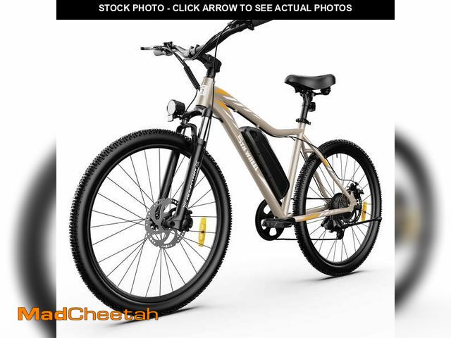 Lot 74-12940344 - 5TH WHEEL W17B 26" Electric Bike for Adult, 500W Peak Electric Bike with 36V 10.4Ah Removable Batter...