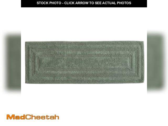 Lot 74-14146871 - Eddie Bauer - Bathroom Rug, 100% Soft Plush Tufted Cotton Runner Rug, Highly Absorbent, Quick-Dry, a...