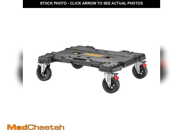 Lot 74-12572705 - DeWalt Toughsystem 2.0 Dxl Dolly 440 Lb Capacity, 4-wheel, Black - UNUSED