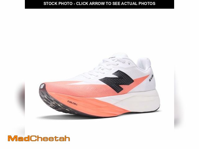 Lot 74-13572615 - New Balance Women's FuelCell SuperComp Elite V5 Running Shoe, Urgent Red/White/Black, 6.5 M - USED