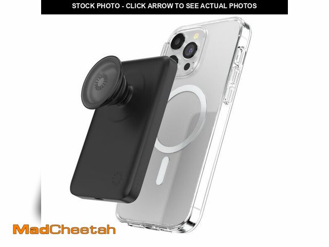 Lot 74-12886364 - PopSockets PowerPack for MagSafe Magnetic Power Bank, Portable Phone Charger, Magnetic Wireless Batt...