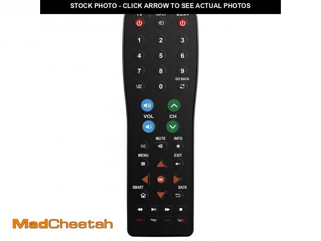 Lot 74-12354345 - Waterproof Universal TV Remote Control for TV, Audio System, Cable/Satellite Box, DVD Player, Roku T...