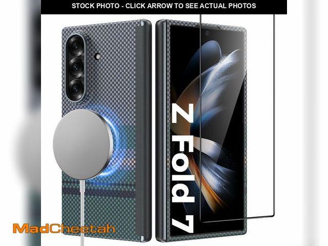 Lot 74-13712673 - BENKS for Samsung Galaxy Z Fold 7 Case with Screen Protector, MagSafe-Compatible Kevlar Case, Hinge ...