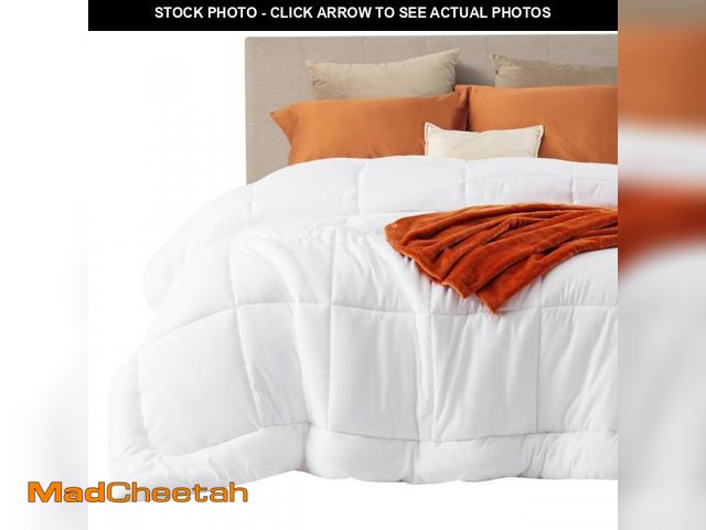 Lot 74-12047893 - Bedsure Comforter Duvet Insert - Quilted Comforters Oversized King Size, All Season Duvet, Down Alte...