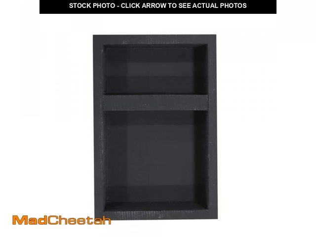 Lot 74-12251238 - Everbilt Watershield Shower System 13.25 in. x 21.25 in. x 3.5 in. Shower Niche With Adjustable Shel...