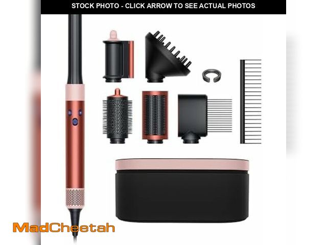 Lot 74-11045412 - Dyson Special edition Airwrap Complete Long Diffuse multi-styler in Strawberry bronze and blush pink...