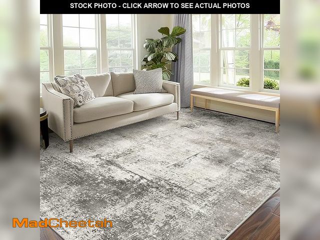 Lot 74-13709239 - BEIMO Area Rugs 8x10 for Living Room Bedroom, Modern Abstract Machine Washable Rug, Large Soft Low P...