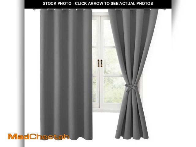 Lot 74-14268092 - Hiasan Blackout Curtains for Bedroom, 52 x 63 Inches Length - Thermal Insulated &amp; Light Blocking...