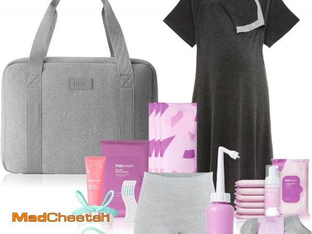 Lot 74-12365998 - Frida Mom 30pc Pre-Packed Hospital &amp; Diaper Bag Essentials Gift Set, Includes Labor, Postpartum,...