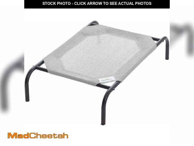 Lot 74-14067170 - Coolaroo Original Elevated Dog Bed - Breathable Off-The-Ground Pet Bed with Cooling Fabric, Joint Re...