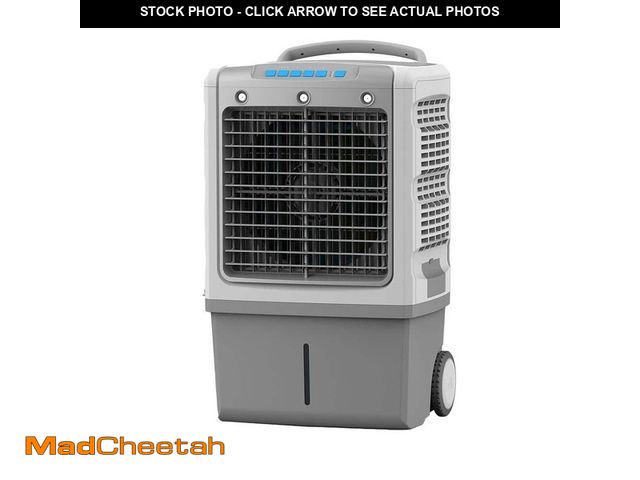 Lot 74-14346492 - (MISSING HANDLE,ONE WHEEL) ARCTIC AIR 3100 CFM 3-Speed Outdoor Portable Evaporative Air Cooler - FOR...