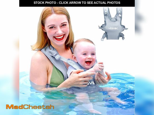 Lot 74-14215509 - YESYBC Baby Carrier, Dual-Use Adjustable Baby Sling Support Infant Chest Holder with Drawstring Back...