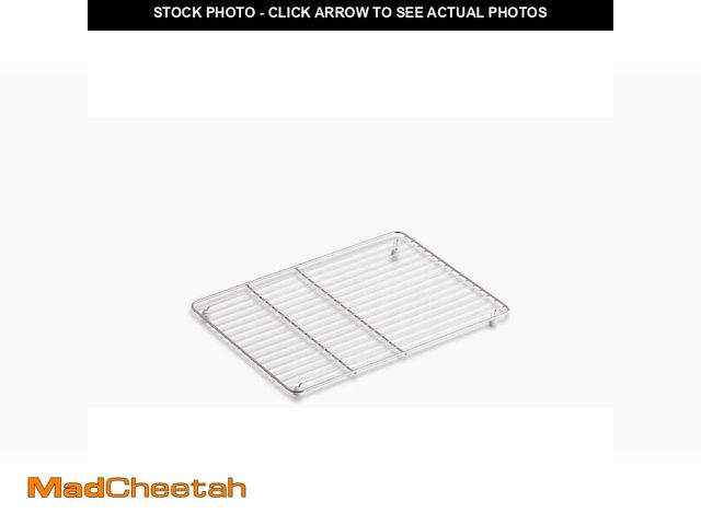 Lot 74-13844625 - KOHLER K-6237-ST Riverby Left-Hand Sink Rack, Stainless Steel 1.00 x 18.56 x 14.13 inches - UNUSED