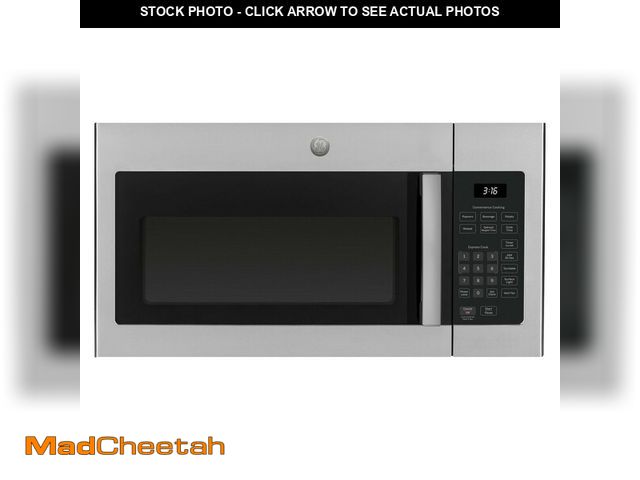 Lot 74-12581104 - GE 1.6 Cu. Ft. Over-the-Range Microwave Oven Stainless Steel - USED