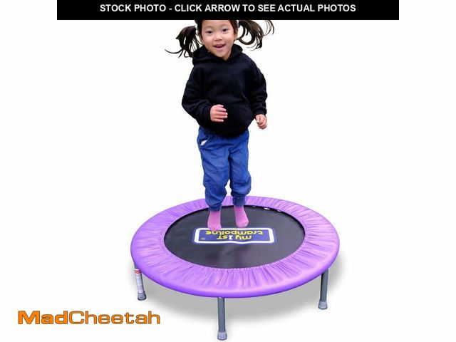 Lot 74-14352713 - Sportspower My 1st Trampoline 36" Indoor/Outdoor Mini Rebounder Trampoline with No-Gap Padded Cover,...