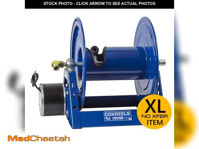 Lot 74-13931989 - Coxreels 1125-4-200-E Competitor Series Motorized Reel - 1/2" Hose ID - 200' Length - for Air Compre...