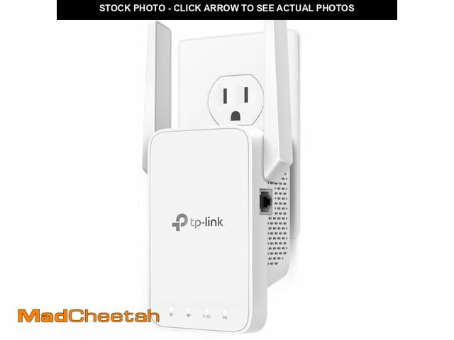 Lot 74-14432896 - TP-Link AC1200 WiFi Extender - 1.2Gbps Home Signal Booster, Dual Band 5GHz/2.4GHz, Up to 1600 Sq.ft ...
