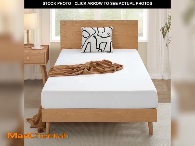 Lot 74-12402421 - Z-HOM Twin Mattress,6 Inch Memory Foam Mattress in a Box,Cooling Sleep Pressure Relief,Medium Firm -...