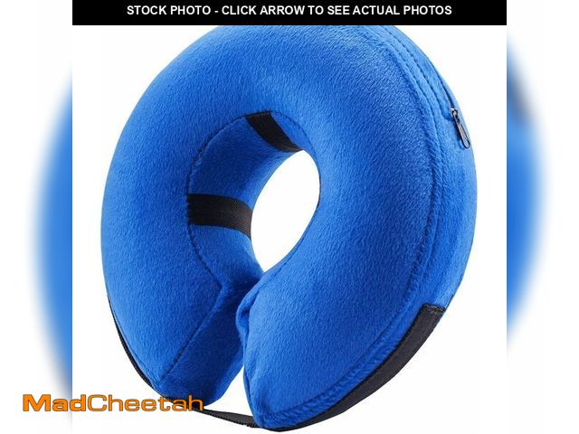 Lot 74-14206681 - BENCMATE Inflatable Dog Cone Collar Alternative, Soft Dog Cone for Small Medium Large Dogs and Cats,...