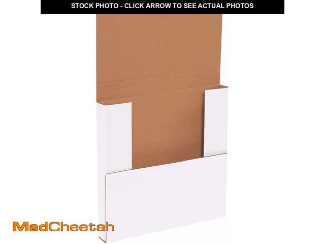 Lot 74-14067888 - BOX USA Mailer Boxes Medium 10 1/4"L x 10 1/4"W x 1"H 50-Pack - Corrugated Cardboard Box for Shippin...