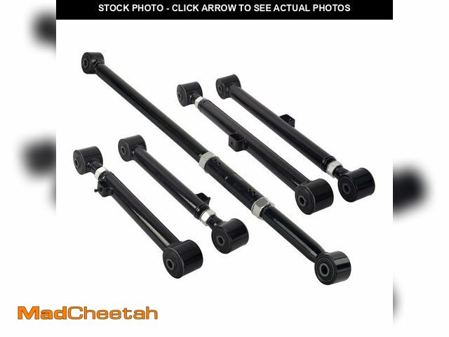 Lot 74-13689854 - iiLentes Adjustable Rear Upper and Lower Control Arm With Rear Panhard Track Bar For 0-6" Lift Kit F...