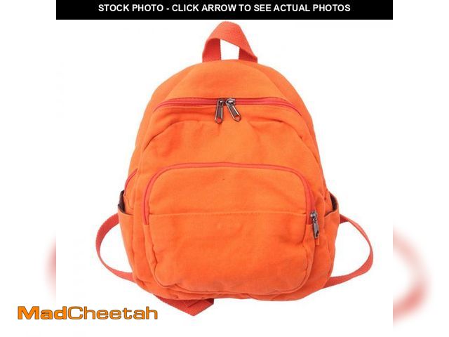 Lot 74-12309930 - MaxxCloud Vintage Canvas Backpack Purse for Women Tote Satchel Knapsack Mini Rucksack Handbag Pouch ...