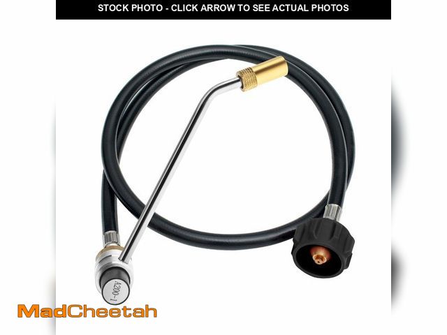 Lot 74-12433803 - BMMXBI 5430 Grill Stove Regulator with 5 FT Propane Adapter Hose Replacement for Coleman Propane Sto...