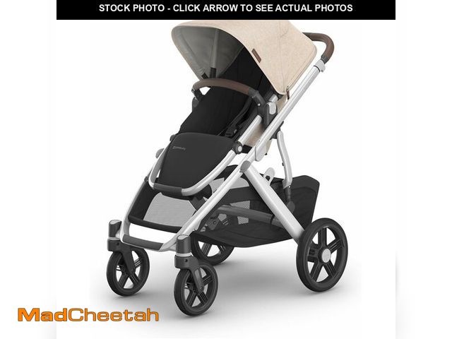 Lot 74-13087897 - UPPAbaby Vista V3 Stroller - Full-Size Single-to-Double Stroller System - Toddler Seat, Bug Shield, ...