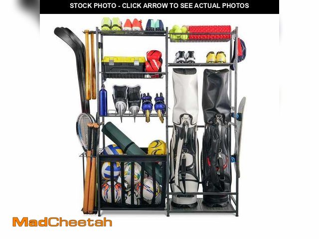 Lot 74-14312862 - LTMATE 265 lbs. Weight Capacity Sports Organizers Rack for Garage Storage - UNUSED
