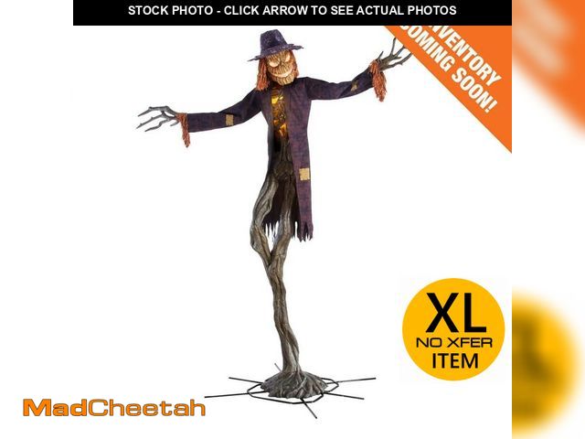 Lot 74-12900794 - Home Accents Holiday 15 Ft. Gruesome Grounds Giant-Sized Animated LED Worricrow H10 - USED