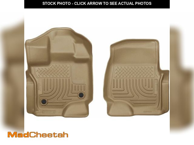 Lot 74-12544130 - Husky Liners Weatherbeater Floor Mats | Fits 2015-2025 Ford F-150 SUPERCREW CAB ONLY/SUPERCAB ONLY (...
