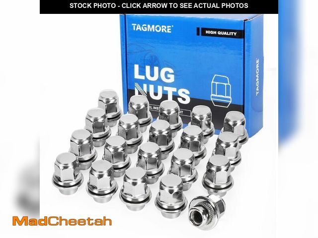 Lot 74-13720266 - TAGMORE M12x1.25 Lug Nuts - 20pcs OEM Wheel Lug Nuts Compatible with Nissan Altima, Quest, Rogue, Ts...