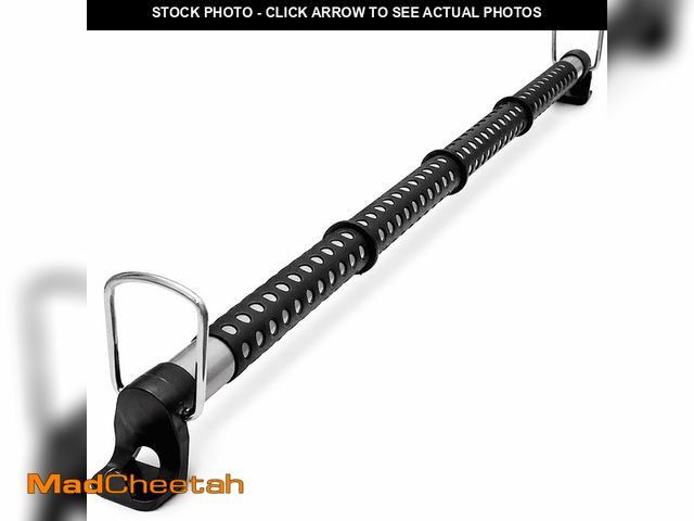 Lot 74-14586435 - Car Clothes Hanging Rod, Adjustable Vehicle Garment Bar, Telescopic Backseat Hanger Pole with PVC An...